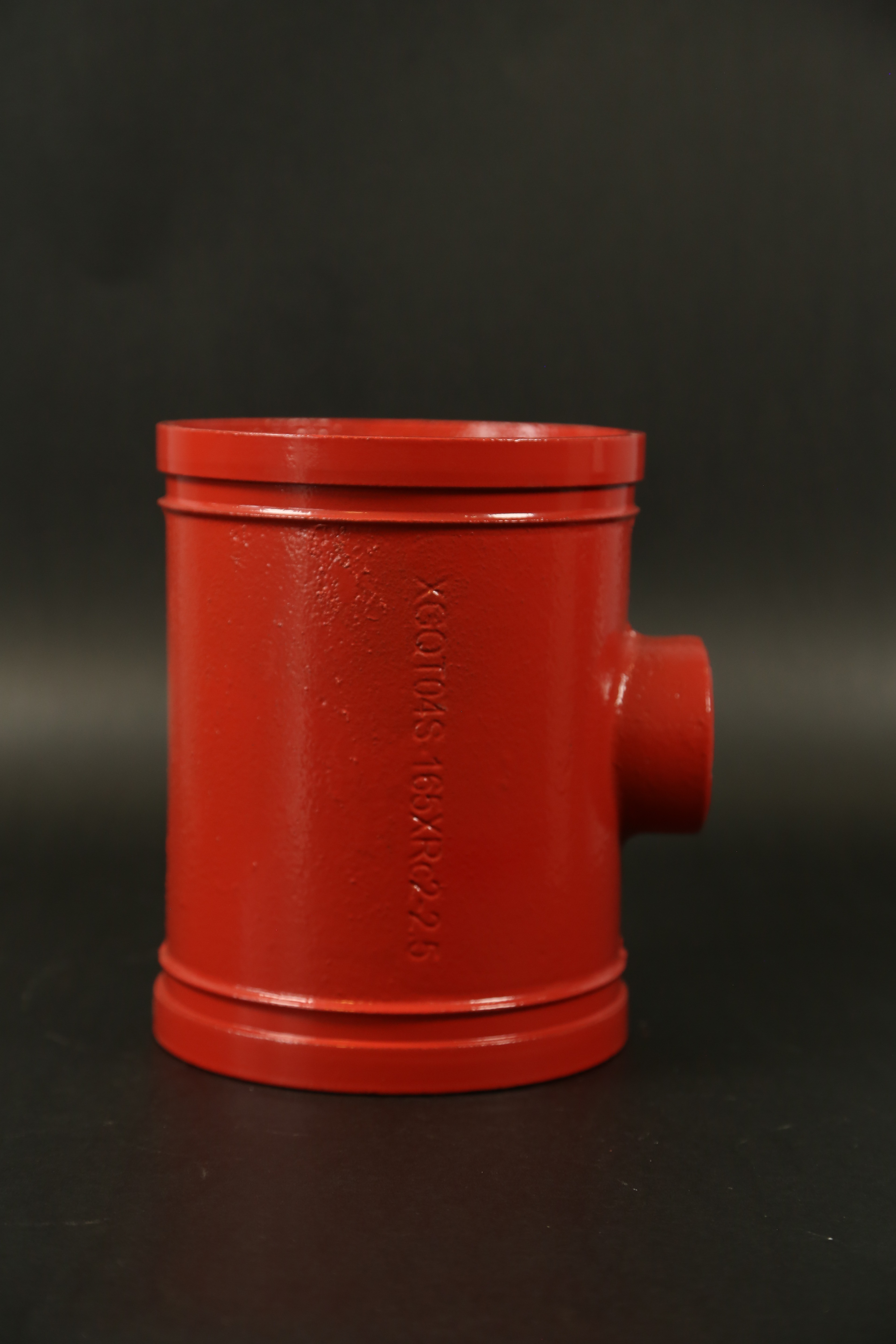 Ship Fitting Military Ship Piping System Grooved Tee Fittings For Casting Ductile ...