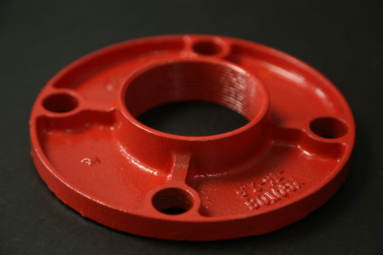 quality DN60-DN426 Ductile Iron Flange Threaded Socket Welding CNAS factory